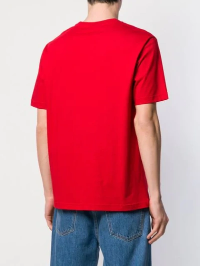 Shop Tommy Hilfiger Logo Printed T In Red