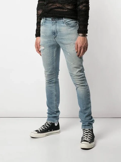 Shop Rta Super-light Skinny Jeans In Blue