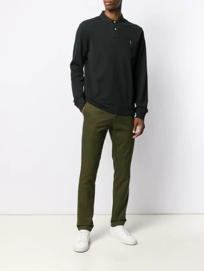 Shop Polo Ralph Lauren Classic Chinos In Green