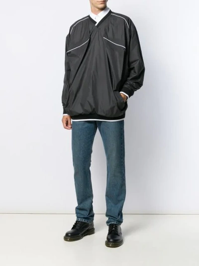 Shop Y/project Waterproof Sweatshirt In Black