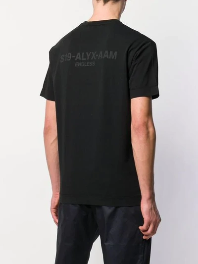 Shop Alyx Chest Pocket T-shirt In Black