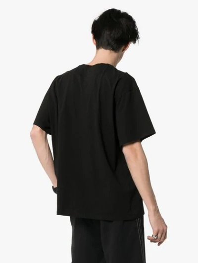 Shop Valentino Vlogo T-shirt In Black