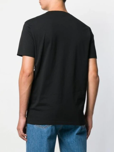 Shop Alexander Mcqueen Patchwork Skull T-shirt In Black