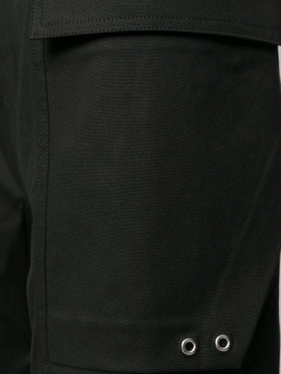 Shop Rick Owens Elasticated Waist Shorts In Black