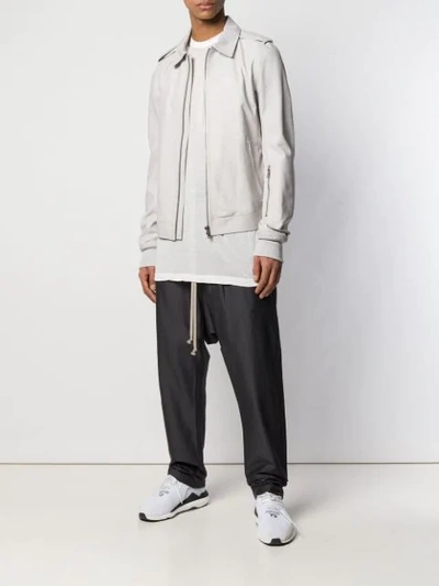 Shop Rick Owens Drop In Grey