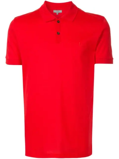 LANVIN 经典全棉POLO衫 - 红色