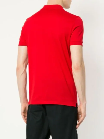 LANVIN 经典全棉POLO衫 - 红色