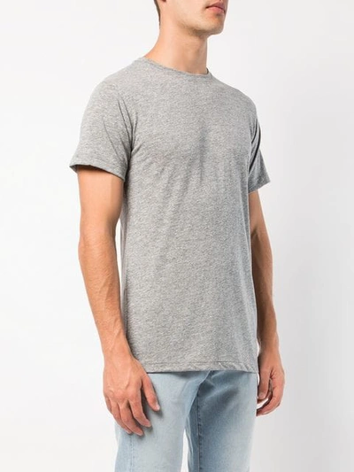 Shop John Elliott Classic Plain T-shirt In Grey