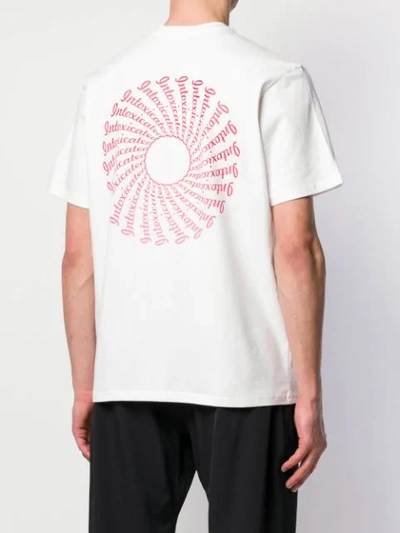 Shop Intoxicated Logo Print T-shirt In White