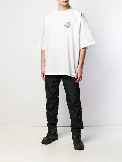 Shop Ambush Chest Logo T In White