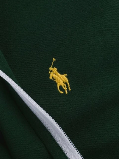 Shop Polo Ralph Lauren Zipped Active Jacket In 002 Green