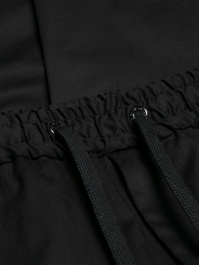 Shop Dolce & Gabbana Drawstring Waist Trousers - Black