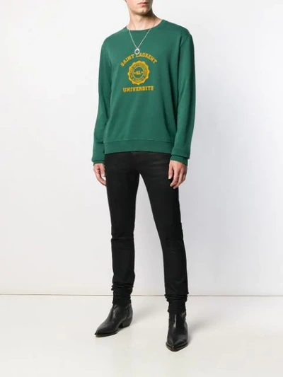 Shop Saint Laurent  In Green