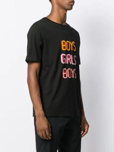 Shop Neil Barrett Boys Girls Boys Print T-shirt In Black