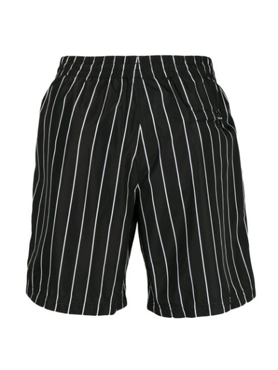 Shop Dolce & Gabbana Striped Boxer Shorts - Black