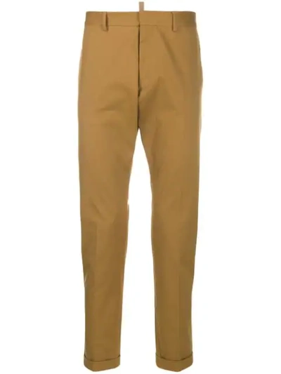 Shop Dsquared2 'cool Guy' Hose In Brown