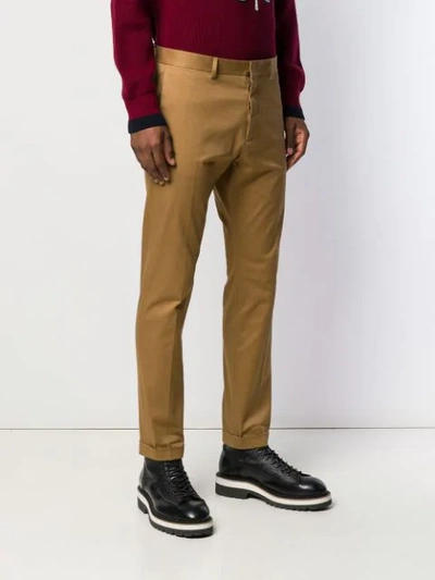 Shop Dsquared2 'cool Guy' Hose In Brown
