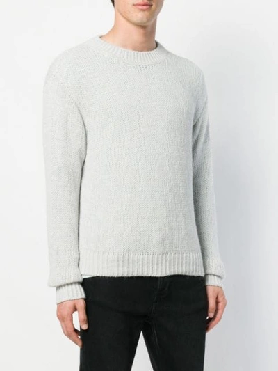 Ben Taverniti Unravel Project Longsleeved Loose Fitted Sweatshirt In Grey
