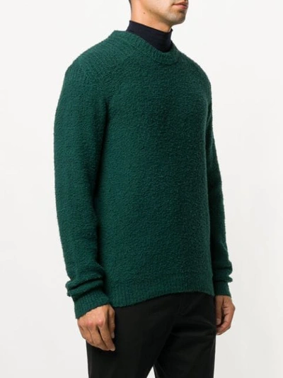 Shop Roberto Collina Knitted Sweater In Green