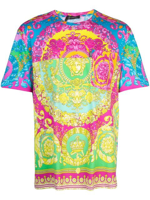 versace multicolor shirt