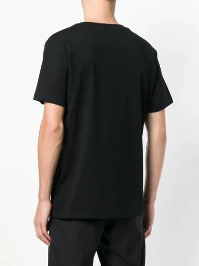 Shop Moschino Question Mark Logo T-shirt In Black