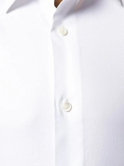 Shop Z Zegna Classic Buttoned Shirt In White