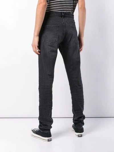 Shop John Elliott Straight-leg Jeans In Black