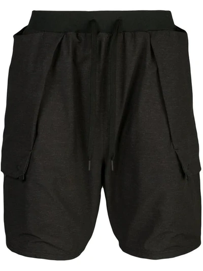 Shop Alk Phenix Reflector Heather X Cool Dots Shorts - Schwarz In Black