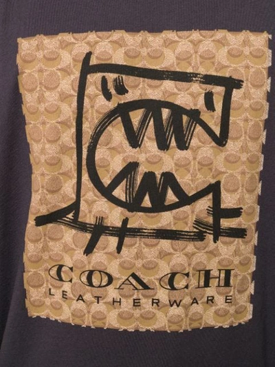 Shop Coach X Guang Yu 'rexy' T-shirt - Schwarz In Black