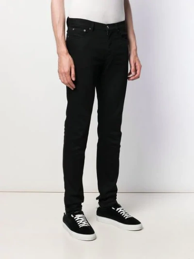 Shop Givenchy Straight-leg Jeans In Black