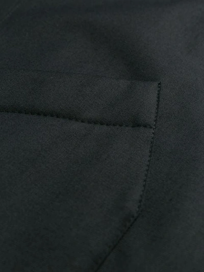 Shop Corneliani Spread-collar Single-breasted Coat In Blue
