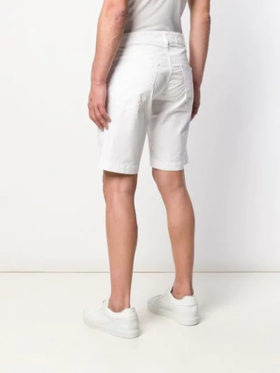 Shop Jacob Cohen Chino Shorts In White