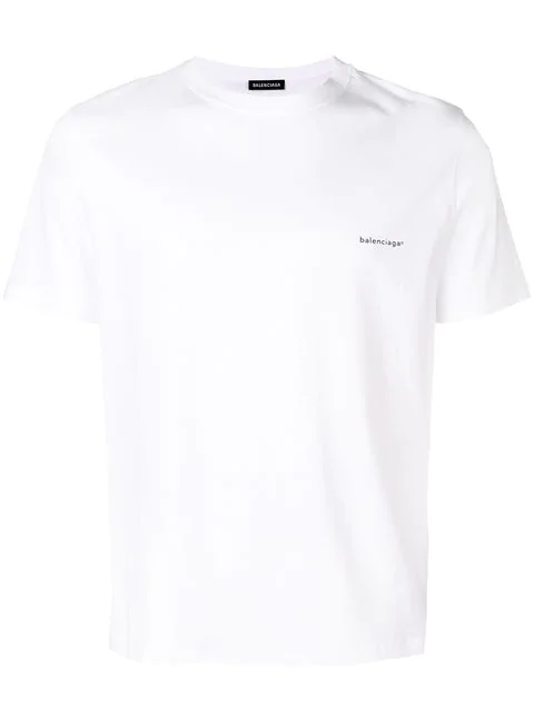 balenciaga t shirt logo print