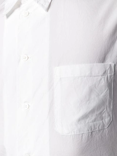 Shop Yohji Yamamoto Classic Shirt In White