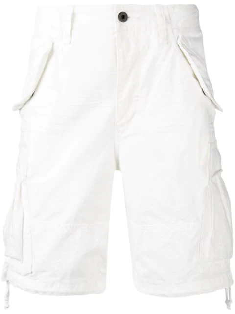 white polo cargo shorts