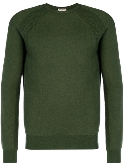 Shop Al Duca D'aosta Lightweight Crew Neck Sweater In Green