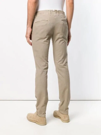 Shop Incotex Slim-fitted Jeans In Neutrals
