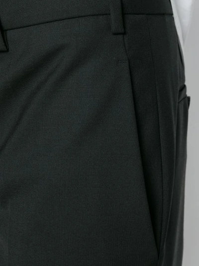 Shop Neil Barrett Tailored Long Trousers In Black