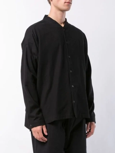 Shop Jan-jan Van Essche Shirt 66 In Black