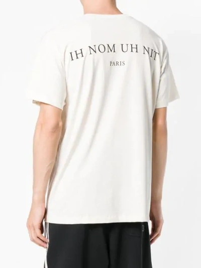 Shop Ih Nom Uh Nit Fashion Gang Printed T-shirt - White