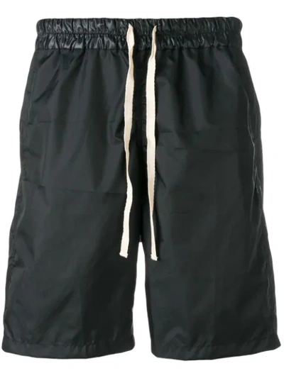 Shop Not Guilty Homme Drawstring Shorts In Black