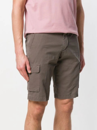 Shop Briglia Chino Shorts In Brown