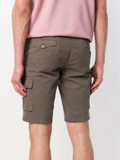 Shop Briglia Chino Shorts In Brown