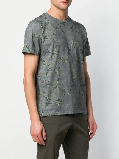 Shop Etro Bamboo Print T In Grey