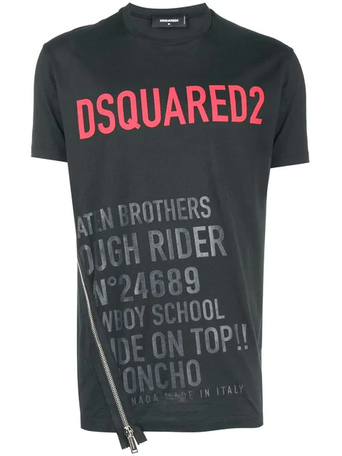 dsquared zip shirt