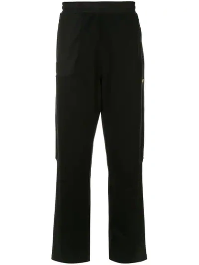 Shop Affix Straight-leg Track Pants In Black