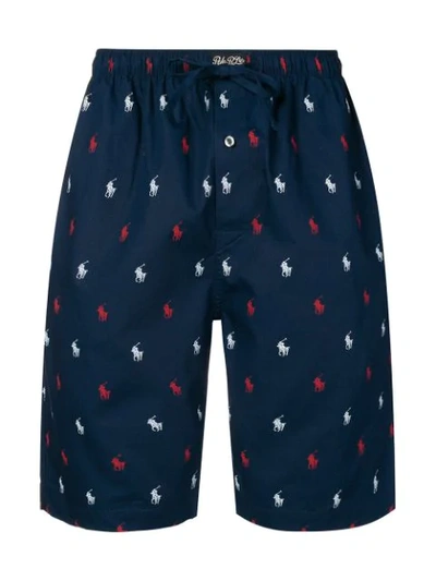 Shop Polo Ralph Lauren Two-piece Pyjama Set - Blue