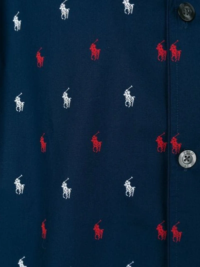 Shop Polo Ralph Lauren Two-piece Pyjama Set - Blue