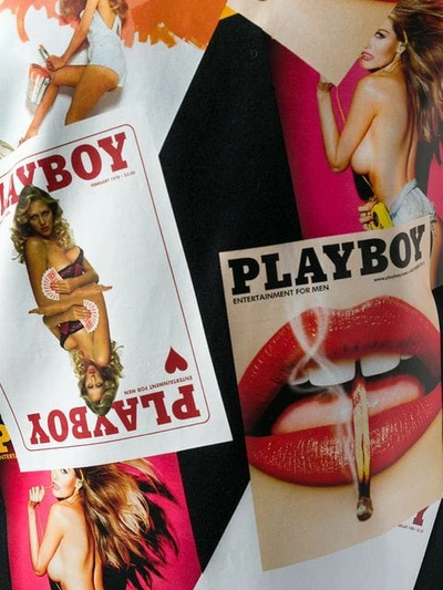 Shop Philipp Plein X Playboy T-shirt In Black