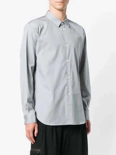 Shop Comme Des Garçons Shirt Boys Shirt In Grey